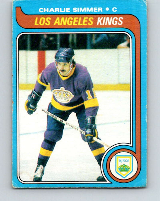 1979-80 O-Pee-Chee #191 Charlie Simmer  RC Rookie Los Angeles Kings  V18508