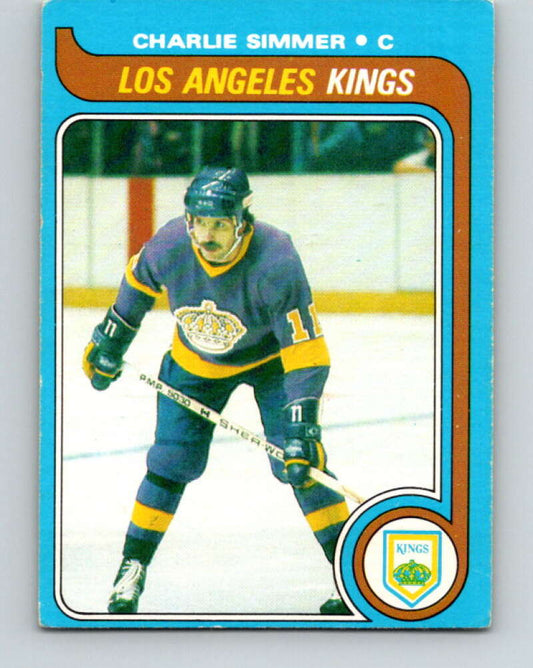 1979-80 O-Pee-Chee #191 Charlie Simmer  RC Rookie Los Angeles Kings  V18510