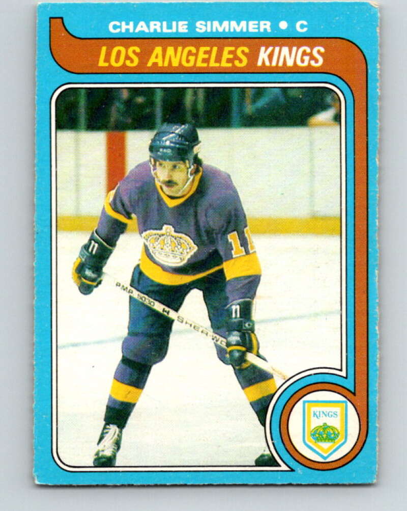 1979-80 O-Pee-Chee #191 Charlie Simmer  RC Rookie Los Angeles Kings  V18513