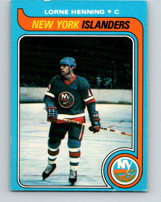 1979-80 O-Pee-Chee #193 Lorne Henning  New York Islanders  V18533