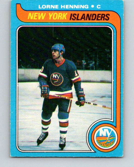 1979-80 O-Pee-Chee #193 Lorne Henning  New York Islanders  V18535