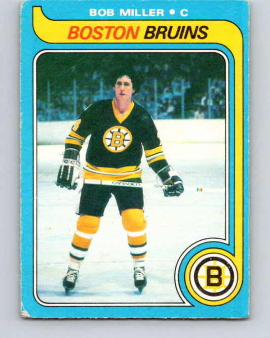1979-80 O-Pee-Chee #196 Bob Miller  RC Rookie Boston Bruins  V18569