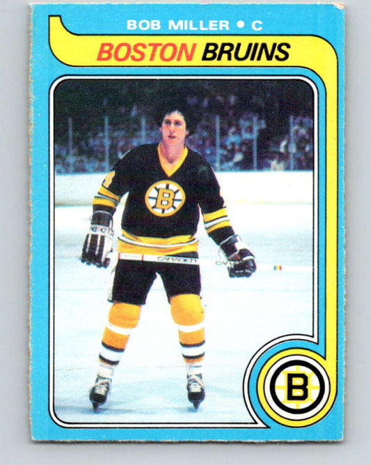 1979-80 O-Pee-Chee #196 Bob Miller  RC Rookie Boston Bruins  V18573