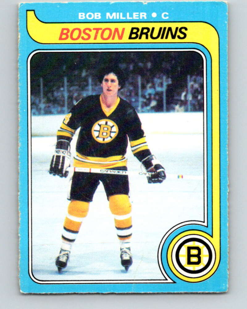 1979-80 O-Pee-Chee #196 Bob Miller  RC Rookie Boston Bruins  V18574