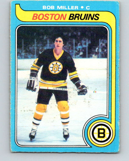 1979-80 O-Pee-Chee #196 Bob Miller  RC Rookie Boston Bruins  V18575