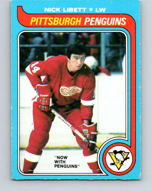 1979-80 O-Pee-Chee #198 Nick Libett  Pittsburgh Penguins  V18592