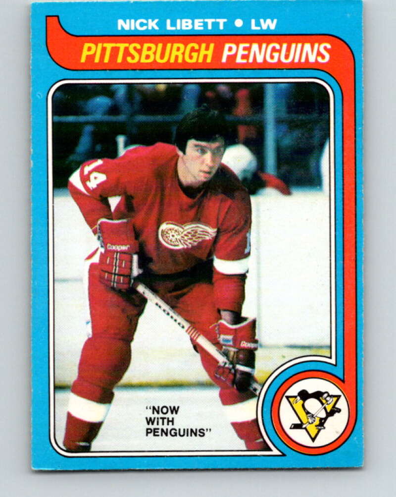 1979-80 O-Pee-Chee #198 Nick Libett  Pittsburgh Penguins  V18595