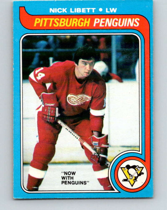 1979-80 O-Pee-Chee #198 Nick Libett  Pittsburgh Penguins  V18595