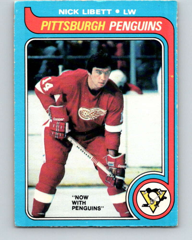 1979-80 O-Pee-Chee #198 Nick Libett  Pittsburgh Penguins  V18601
