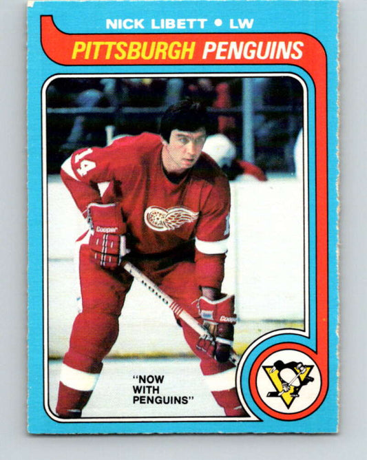 1979-80 O-Pee-Chee #198 Nick Libett  Pittsburgh Penguins  V18605