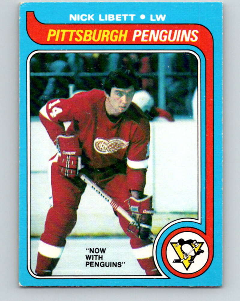 1979-80 O-Pee-Chee #198 Nick Libett  Pittsburgh Penguins  V18607