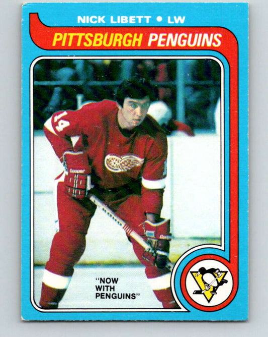 1979-80 O-Pee-Chee #198 Nick Libett  Pittsburgh Penguins  V18607
