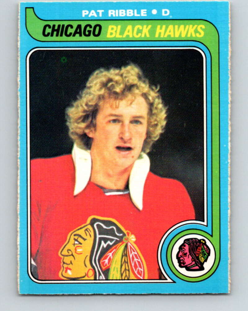 1979-80 O-Pee-Chee #199 Pat Ribble  RC Rookie Chicago Blackhawks  V18609