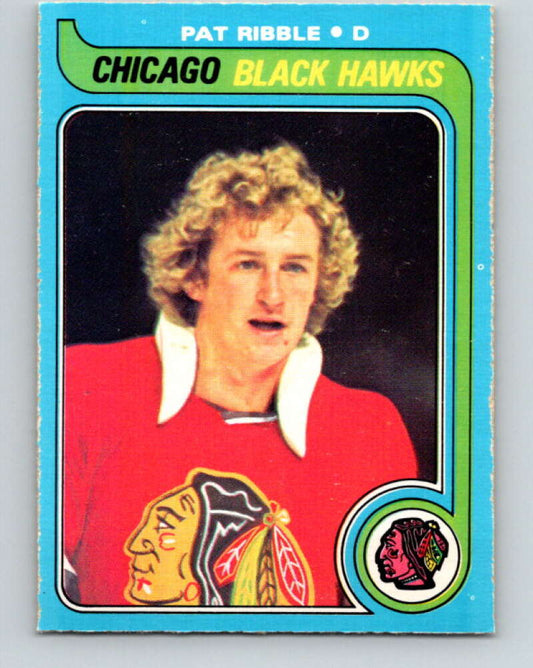 1979-80 O-Pee-Chee #199 Pat Ribble  RC Rookie Chicago Blackhawks  V18611