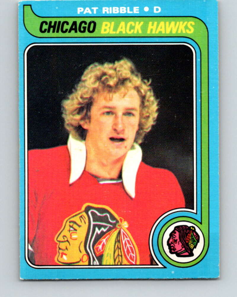 1979-80 O-Pee-Chee #199 Pat Ribble  RC Rookie Chicago Blackhawks  V18612