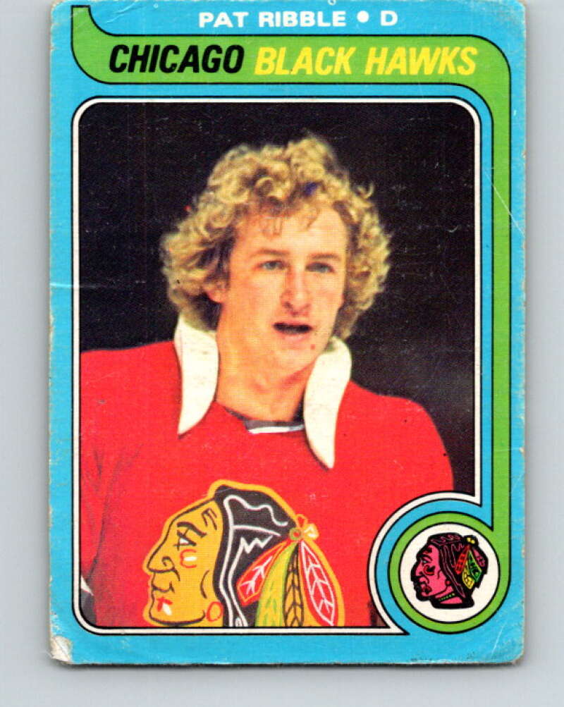 1979-80 O-Pee-Chee #199 Pat Ribble  RC Rookie Chicago Blackhawks  V18613