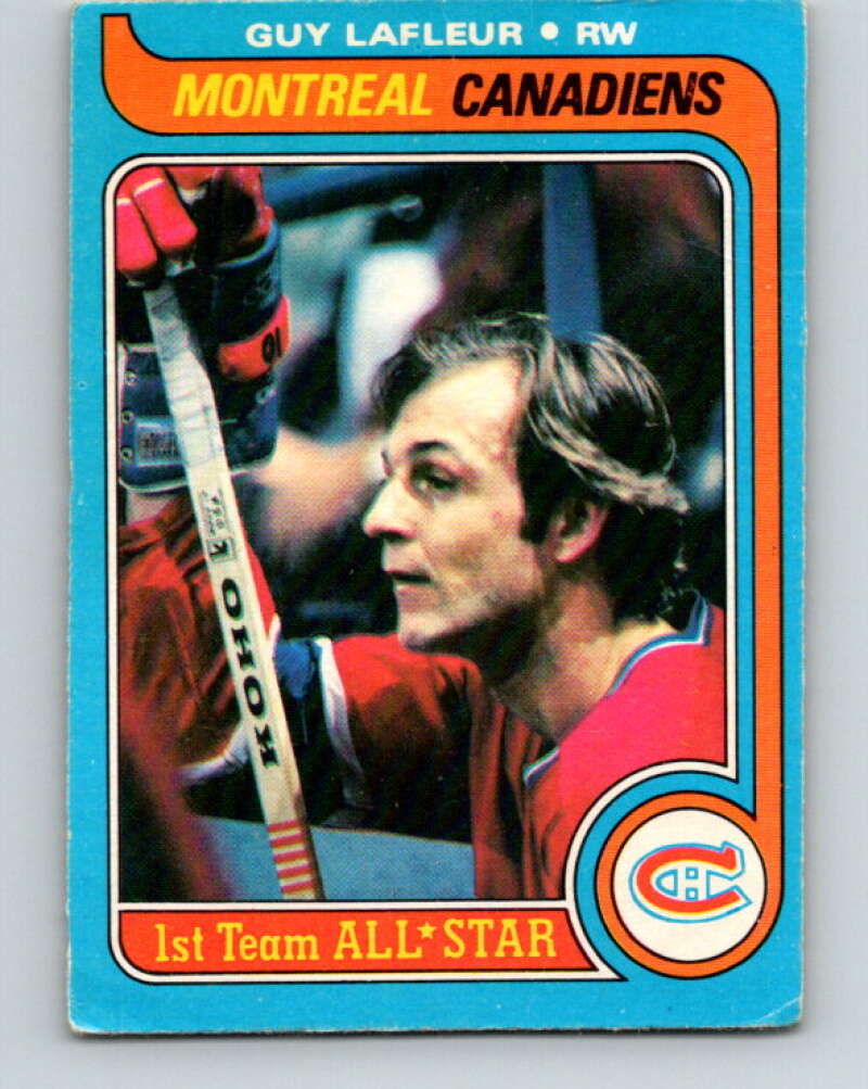 1979-80 O-Pee-Chee #200 Guy Lafleur AS  Montreal Canadiens  V18624