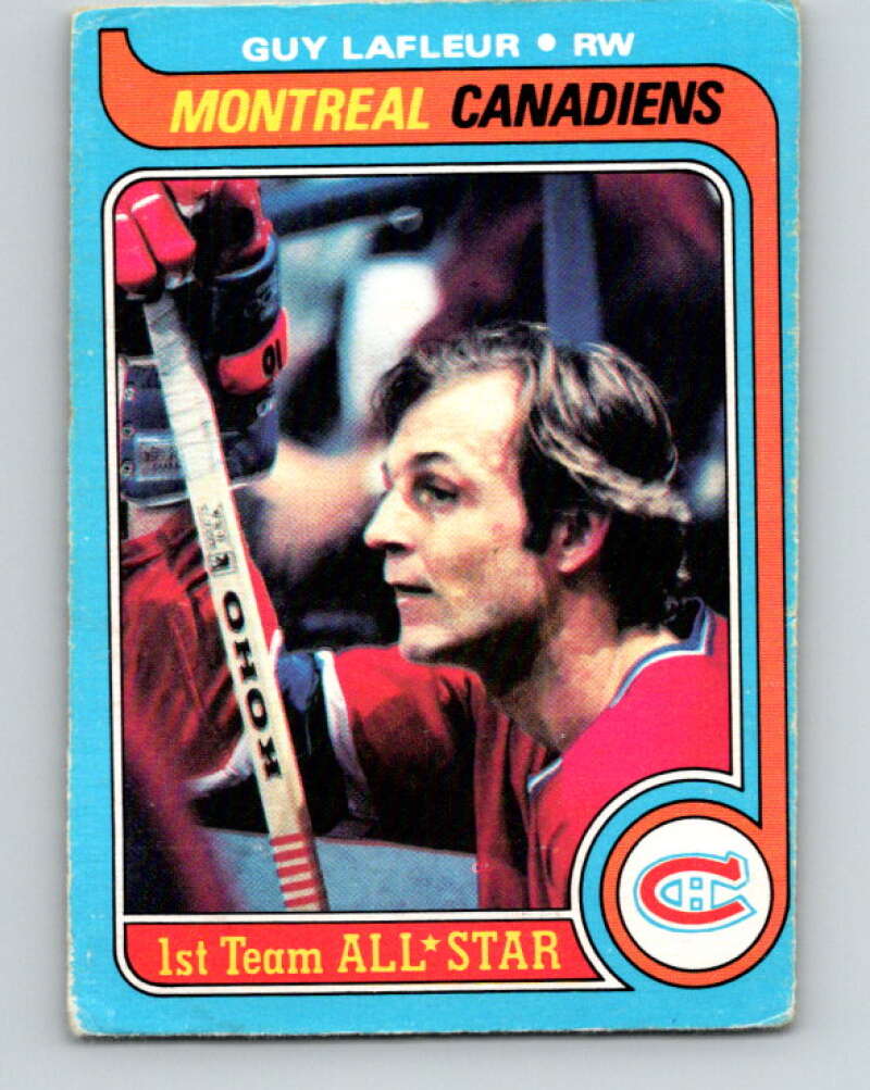 1979-80 O-Pee-Chee #200 Guy Lafleur AS  Montreal Canadiens  V18626