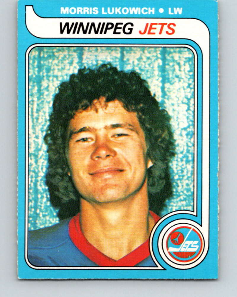 1979-80 O-Pee-Chee #202 Morris Lukowich  RC Rookie Winnipeg Jets  V18646