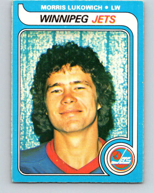 1979-80 O-Pee-Chee #202 Morris Lukowich  RC Rookie Winnipeg Jets  V18647