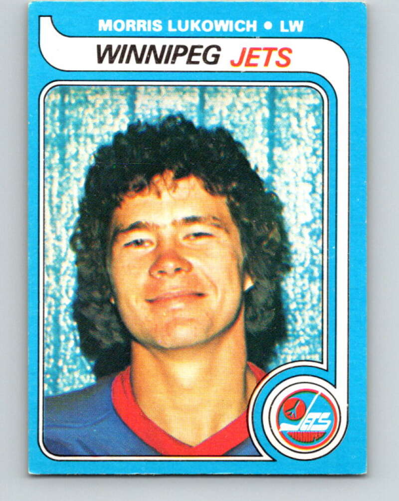 1979-80 O-Pee-Chee #202 Morris Lukowich  RC Rookie Winnipeg Jets  V18648