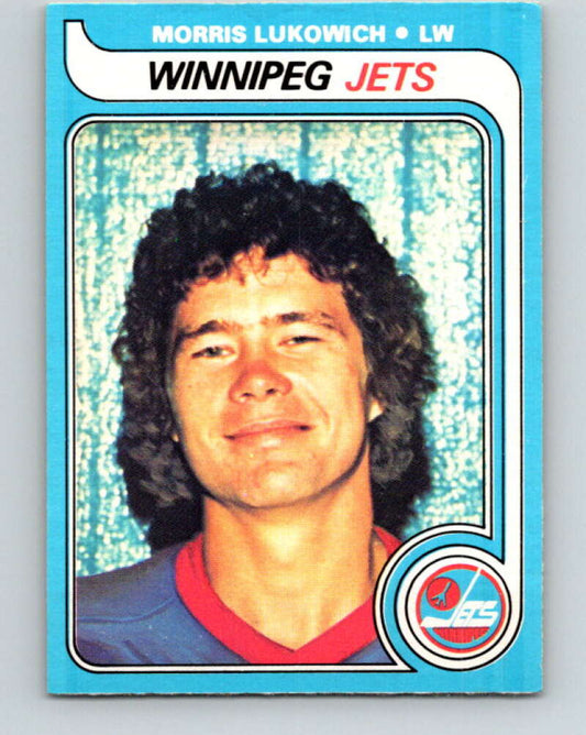 1979-80 O-Pee-Chee #202 Morris Lukowich  RC Rookie Winnipeg Jets  V18652