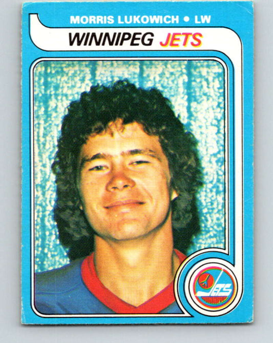 1979-80 O-Pee-Chee #202 Morris Lukowich  RC Rookie Winnipeg Jets  V18655