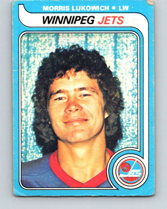 1979-80 O-Pee-Chee #202 Morris Lukowich  RC Rookie Winnipeg Jets  V18656