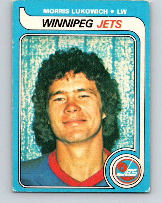 1979-80 O-Pee-Chee #202 Morris Lukowich  RC Rookie Winnipeg Jets  V18657