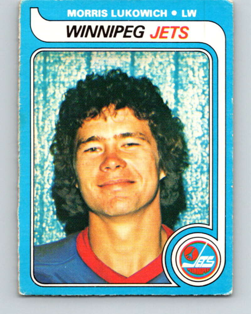 1979-80 O-Pee-Chee #202 Morris Lukowich  RC Rookie Winnipeg Jets  V18658