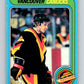1979-80 O-Pee-Chee #203 Don Lever  Vancouver Canucks  V18667