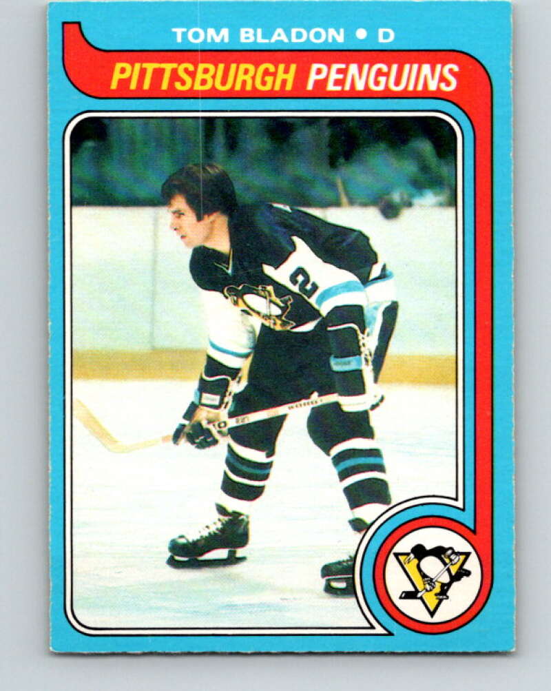 1979-80 O-Pee-Chee #204 Tom Bladon  Pittsburgh Penguins  V18671