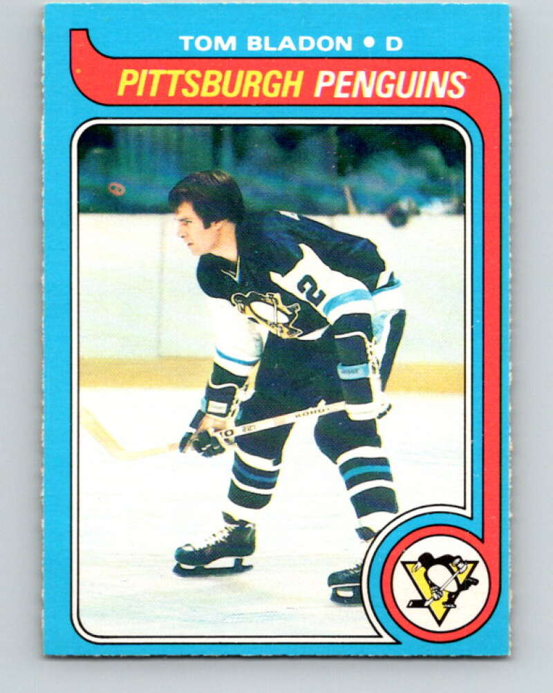 1979-80 O-Pee-Chee #204 Tom Bladon  Pittsburgh Penguins  V18673