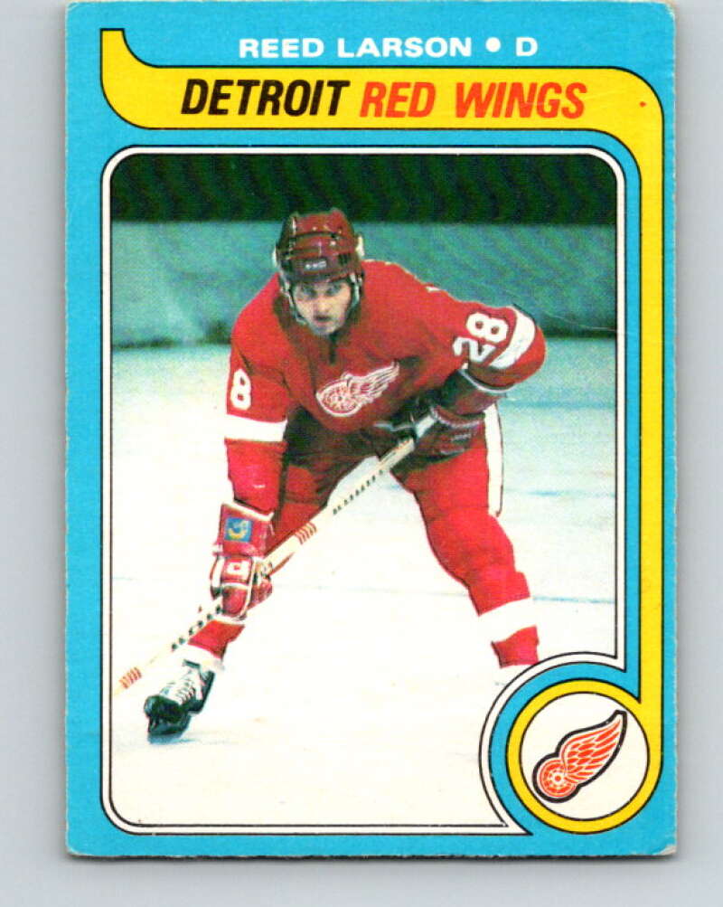 1979-80 O-Pee-Chee #213 Reed Larson  Detroit Red Wings  V18739