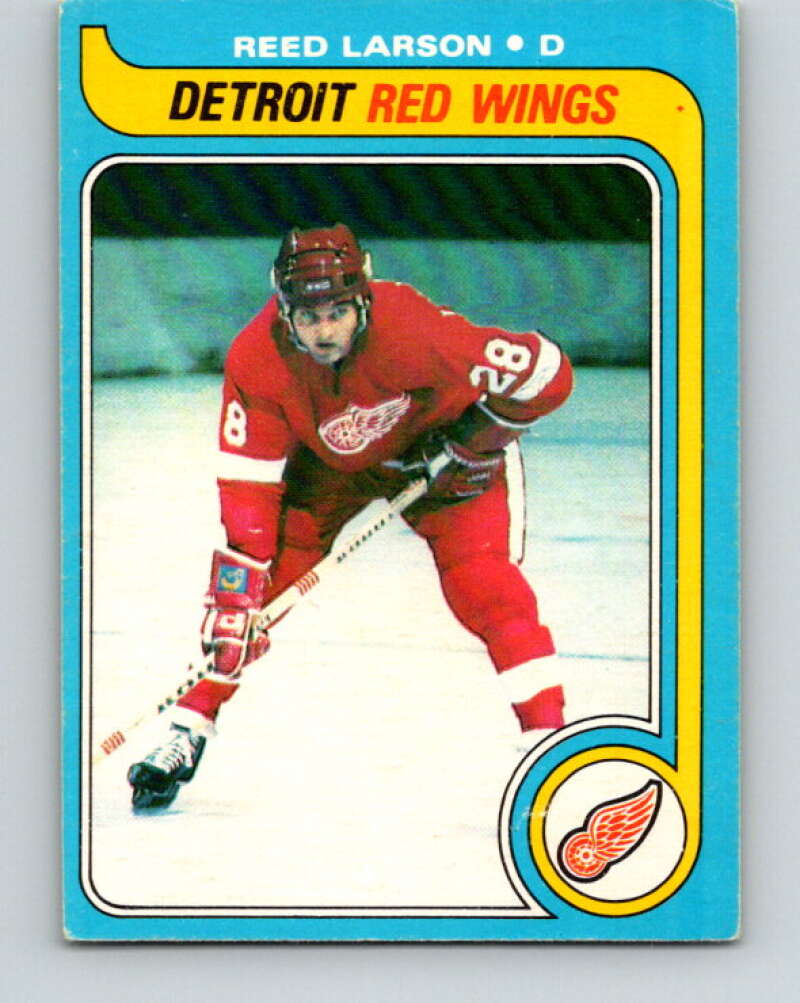 1979-80 O-Pee-Chee #213 Reed Larson  Detroit Red Wings  V18742