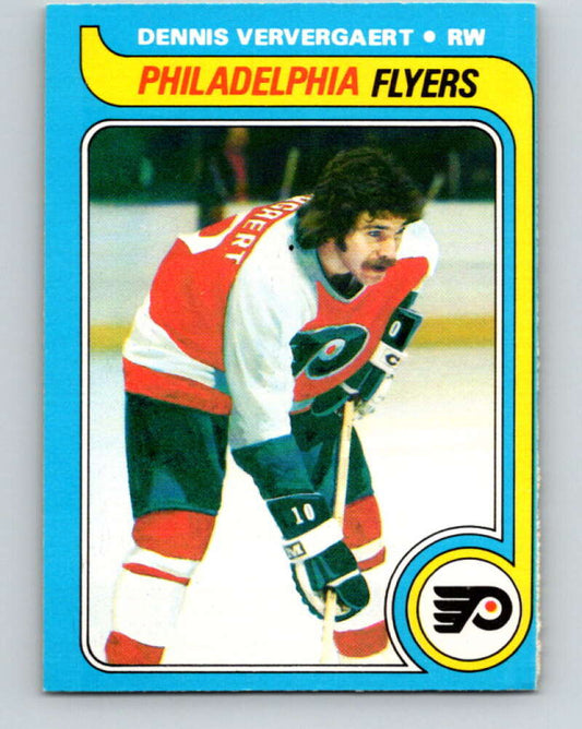 1979-80 O-Pee-Chee #214 Dennis Ververgaert  Philadelphia Flyers  V18747