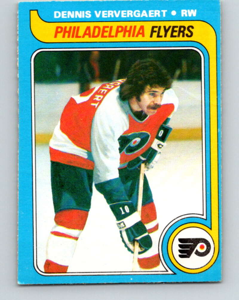 1979-80 O-Pee-Chee #214 Dennis Ververgaert  Philadelphia Flyers  V18748