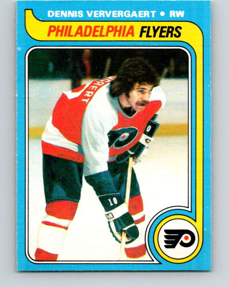 1979-80 O-Pee-Chee #214 Dennis Ververgaert  Philadelphia Flyers  V18749