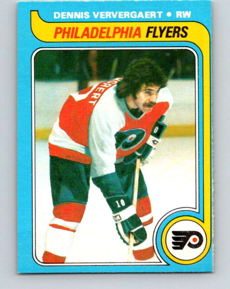 1979-80 O-Pee-Chee #214 Dennis Ververgaert  Philadelphia Flyers  V18752