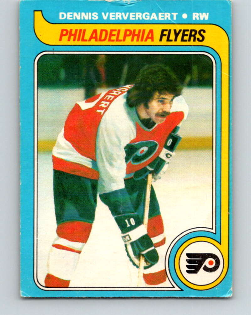 1979-80 O-Pee-Chee #214 Dennis Ververgaert  Philadelphia Flyers  V18763