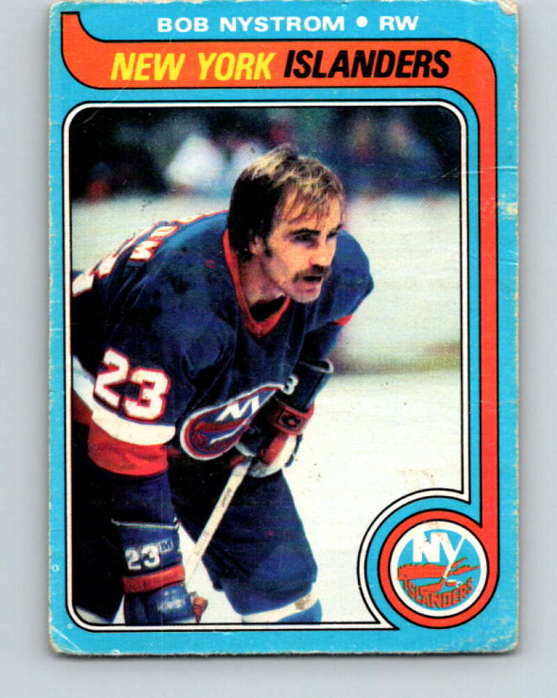 1979-80 O-Pee-Chee #217 Bob Nystrom  New York Islanders  V18803