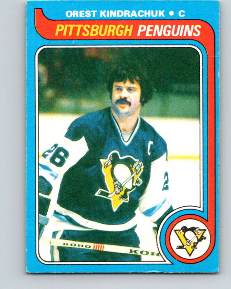 1979-80 O-Pee-Chee #218 Orest Kindrachuk  Pittsburgh Penguins  V18817