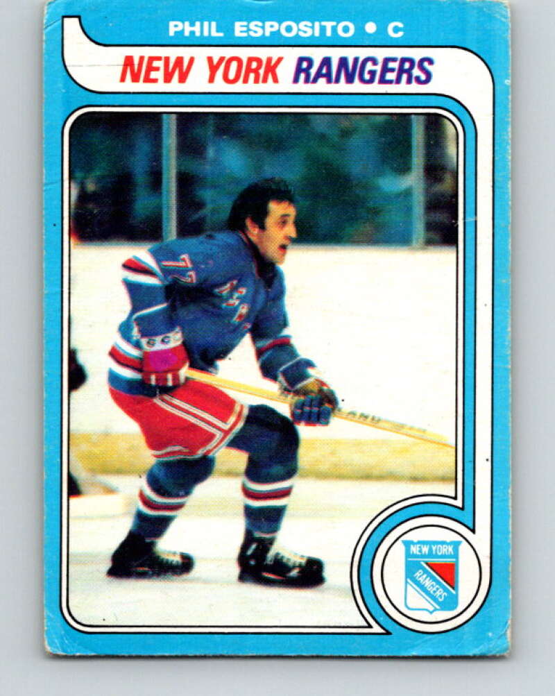 1979-80 O-Pee-Chee #220 Phil Esposito  New York Rangers  V18845