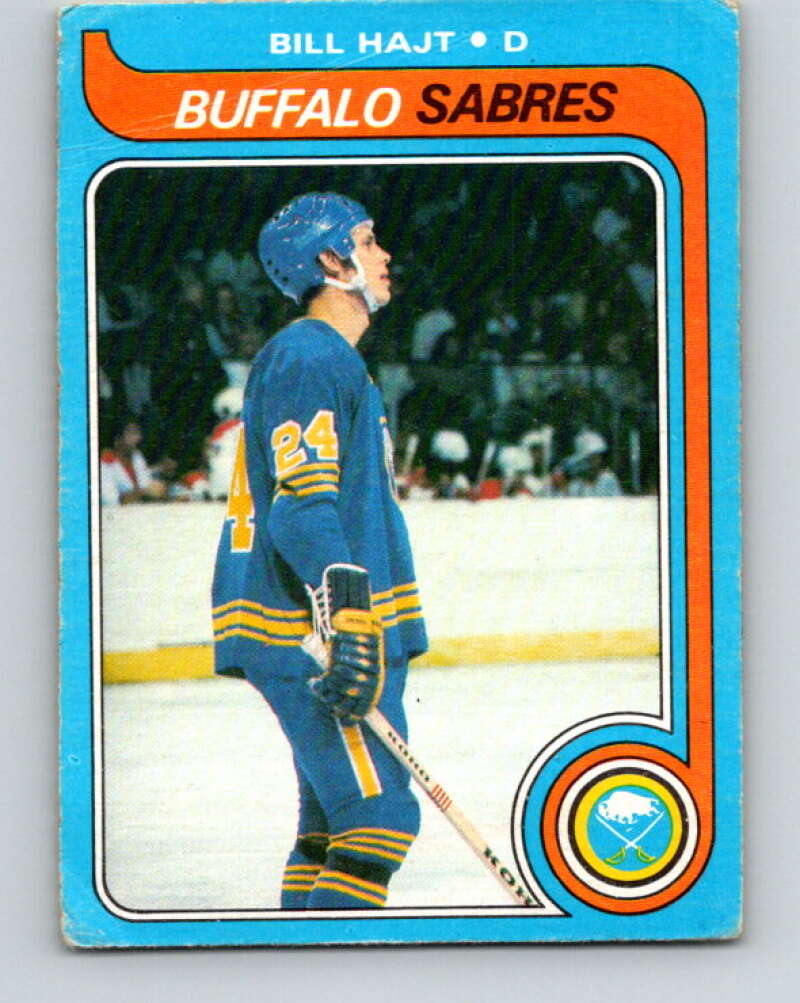 1979-80 O-Pee-Chee #221 Bill Hajt  Buffalo Sabres  V18849