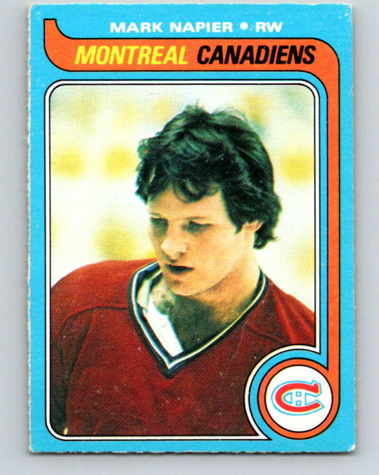 1979-80 O-Pee-Chee #222 Mark Napier  Montreal Canadiens  V18857