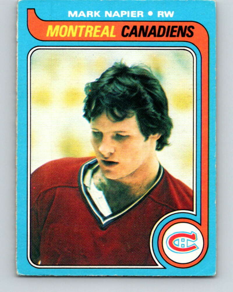 1979-80 O-Pee-Chee #222 Mark Napier  Montreal Canadiens  V18859