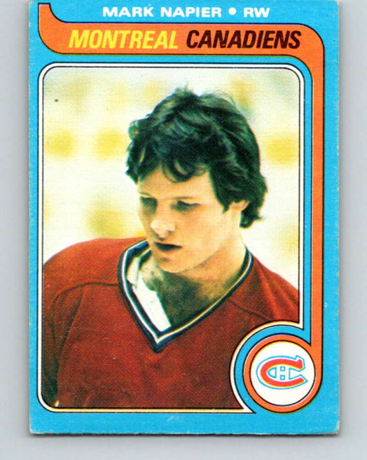 1979-80 O-Pee-Chee #222 Mark Napier  Montreal Canadiens  V18861