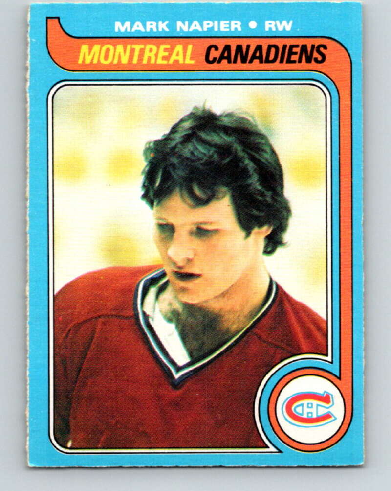 1979-80 O-Pee-Chee #222 Mark Napier  Montreal Canadiens  V18862