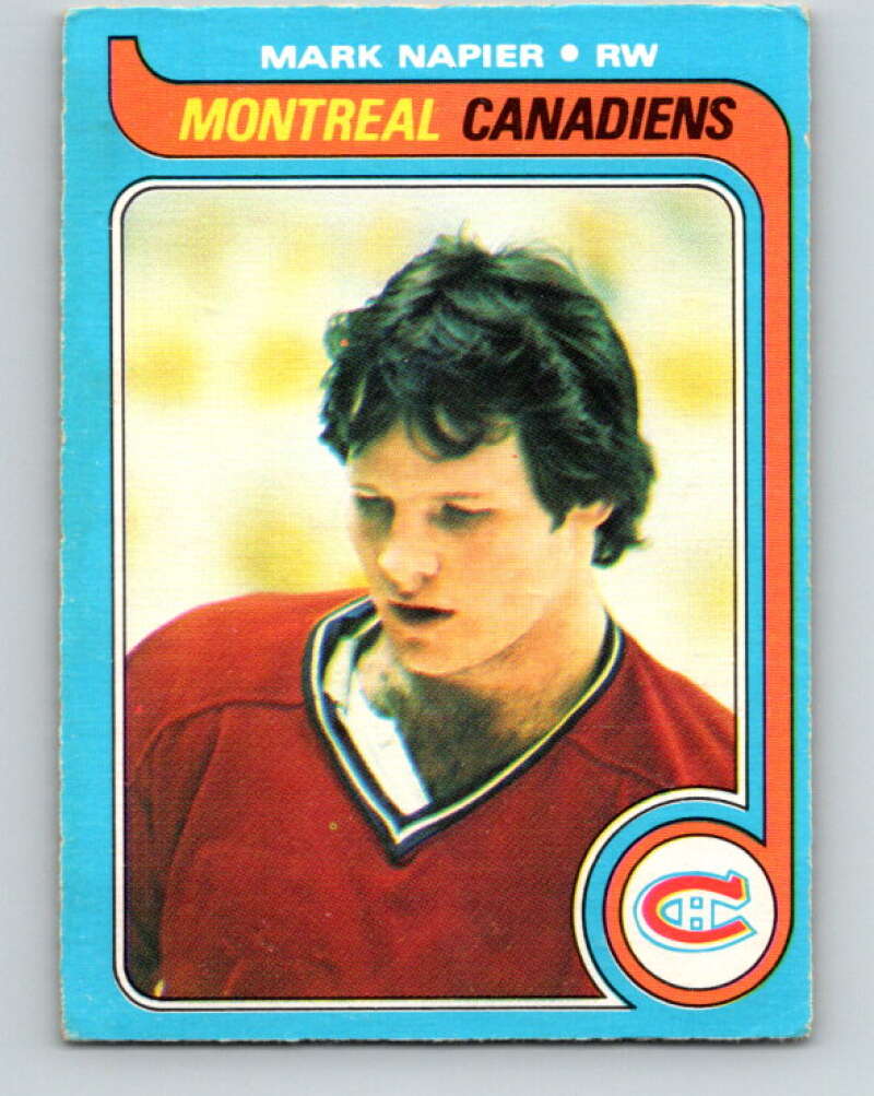 1979-80 O-Pee-Chee #222 Mark Napier  Montreal Canadiens  V18865