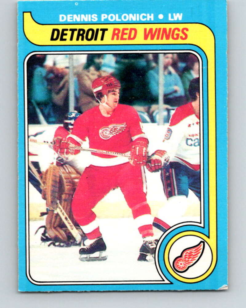 1979-80 O-Pee-Chee #224 Dennis Polonich  Detroit Red Wings  V18878